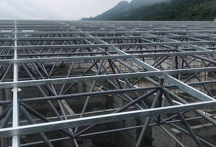 汉中仁怀冠英学校艺体楼网架
